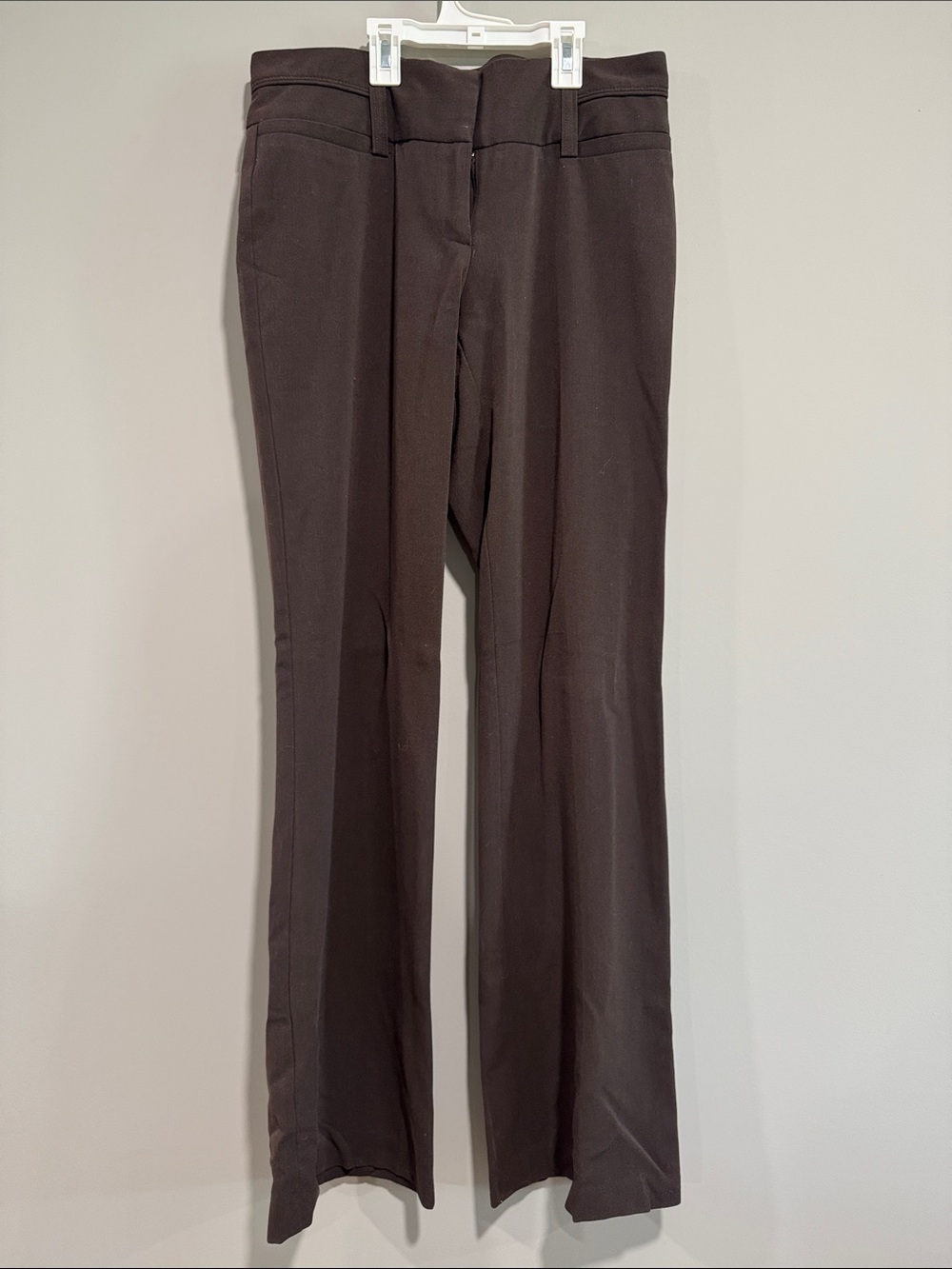 Maurices Dark Brown Boot-Cut Dress Pants